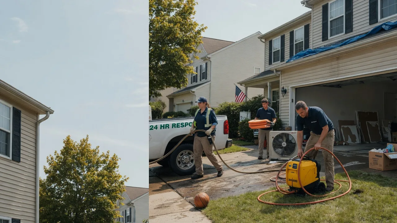 Emergency Water Damage Restoration in Concord, PA near me